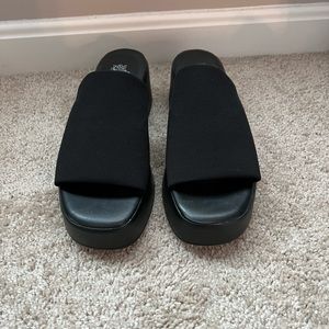 Wild Fable Ryder Platform Sandals Black 8.5